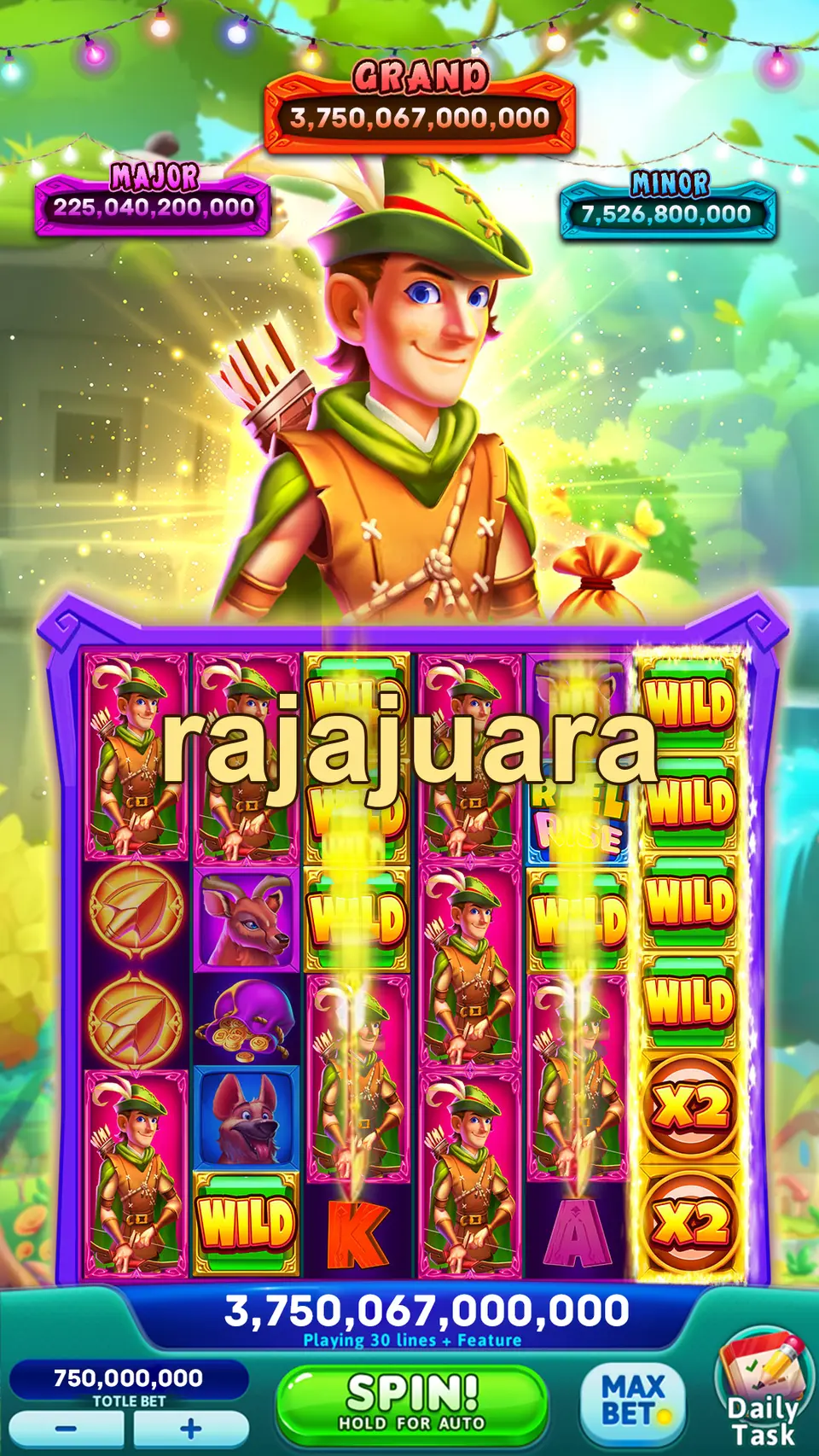 rajajuara Masuk